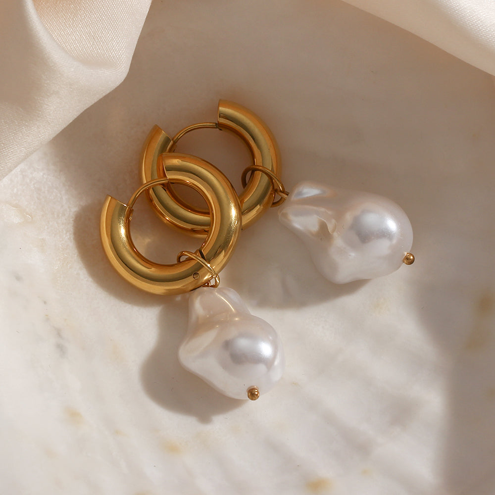 Pearl Drop Earrings