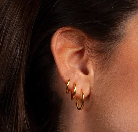 Trio Hoop Earrings