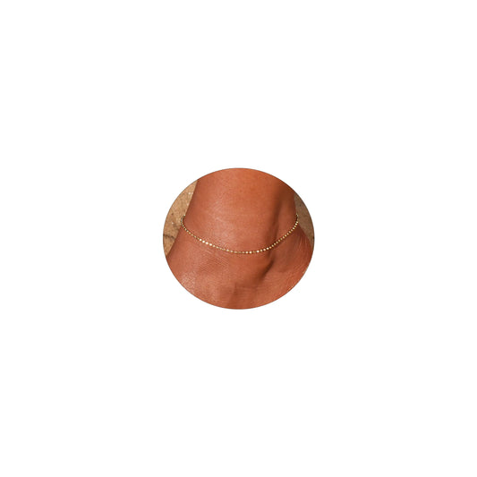 Levy ankle bracelet